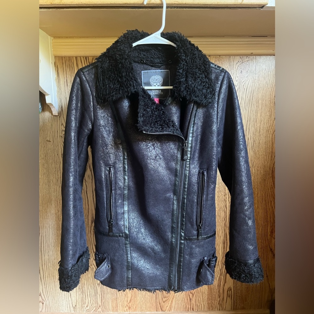 Vince Camuto Leather Jacket